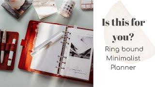 Is it for you | Ring Bound Minimalist Planner