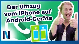 Umzug vom iPhone auf ein Android-Gerät - inklusive WhatsApp: Installieren & Daten mitnehmen