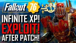 Fallout 76 | INFINITE XP! EXPLOIT! | After Patch! | BEST Way To Level UP! FAST!