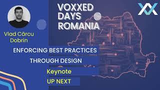 Vlad Cârcu-Dobrin - Enforcing Best Practices Through Design (Keynote)