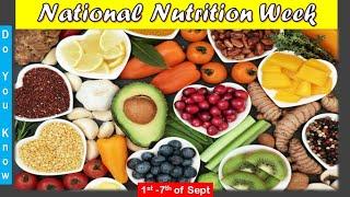 National Nutrition Week|National Nutrition Week 2024|National Nutrition Week History|Importance