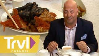 Eating Stir-Fried Starfish in Guangzhou | Bizarre Foods with Andrew Zimmern | Travel Channel