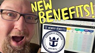 Updated Crown & Anchor Society Benefits with Royal Caribbean
