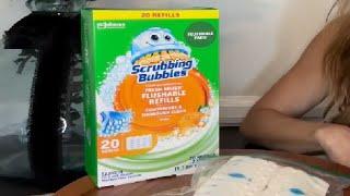 Scrubbing Bubbles Toilet Bowl Brush and Holder with Toilet Cleaner Refill Pads Review