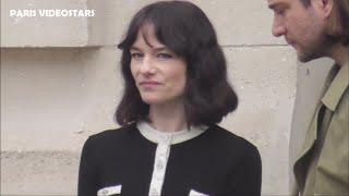 Valerie Pachner ( Fantastic Beasts ) @ Paris Fashion Week 11 march 2025 show Chanel