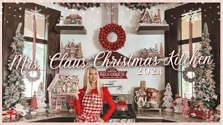 Get READY for the MOST FESTIVE KITCHEN of the SEASON with 2024 CHRISTMAS DECOR! Mrs. Claus' Kitchen