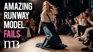 Amazing Runway Model Fails 2023 - Fashion Show Mishaps & Hilarious Tumbles