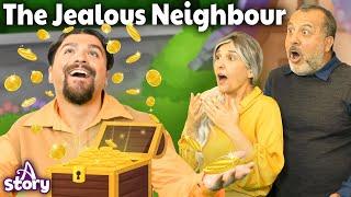 The Jealous Neighbour + The Fisherman and His Wife  |Cartoon Khani Urdu| A Story Urdu