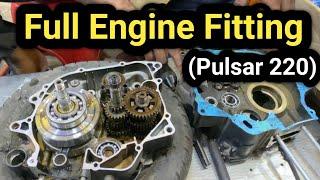 Pulsar 220 Full Engine Fitting|Fully Detailed Video |Malayalam