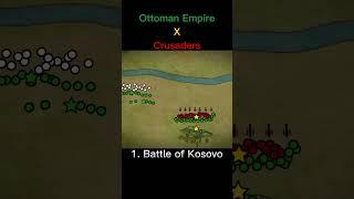 1. Battle of Kosovo #shorts #viral #kosovo #ottoman #crusaders #balkans #turkish #battle