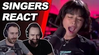 Singers React to Gigi de Lana (GG Vibes) - Unholy | Reaction