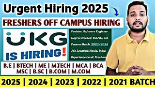 UKG Official Hiring Announced | Freshers Hiring | Off campus Drive | Batch: 2023/2024 | Direct Test