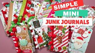 Craft Fair Idea #4: Simple Mini Junk Journals (no sew)️ Craft Fair Series 2024