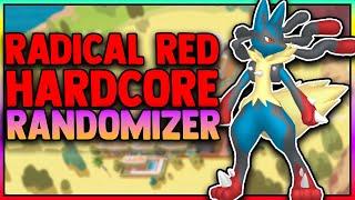 POKEMON RADICAL RED 4.1 HARDCORE MODE BUT ITS RANDOMIZED