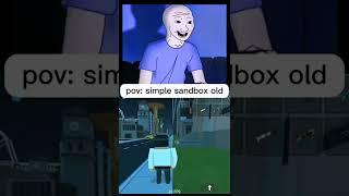 simple sandbox 2 old ️