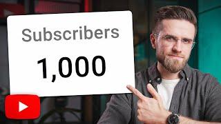 How to Get 1000 Subscribers on YouTube in 30 Days