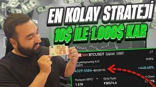 10 DOLAR SERMAYE İLE 1000 DOLAR NASIL KAZANILIR? KALDIRAÇLI İŞLEM NASIL YAPILIR | BİTCOİN - ALTCOİN