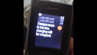 Nokia 106 TA 1564 2023 temperature is too low