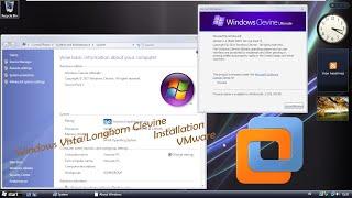 Windows Longhorn/Vista Clevine Installation - VMware