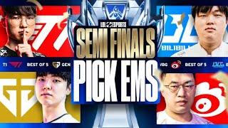 CAEDREL'S SEMIFINALS PICKEMS