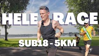 Zo ziet een Sub 18 minuten 5km eruit (met live tips en commentaar) Parkrun