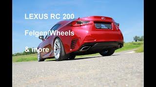 Exote Lexus RC 200t Felgen/Wheels & Performance Fahrwerk/suspension