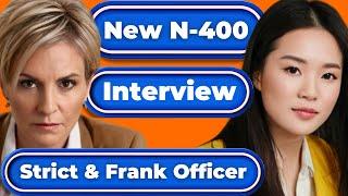 Hard Questions U.S. Citizenship Naturalization Interview 2024 New N-400 USCIS Test | Ciudadania