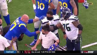 Andrew Whitworth Carted Off After Serious Leg Injury vs. Seahawks