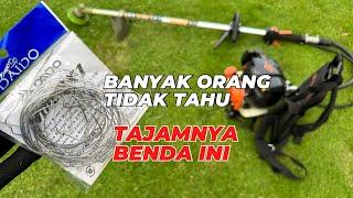 Setajam Pisau‼️Potong Rumput Jepang Menggunakan Kawat Pancing