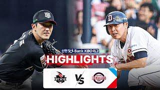 [KBO 하이라이트] 9.14 KT vs 두산 | 2024 신한 SOL뱅크 KBO 리그 | 야구