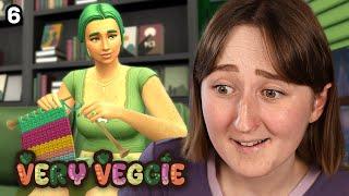 Maxing the knitting skill! | Very Veggie Legacy #6 (Streamed 5/20/25)