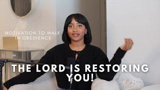 The Lord is restoring your opportunities!