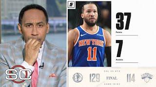 Stephen A. Smith disappointed Knicks can’t beat Luka-less Mavericks despite Jalen Brunson’s 37 Pts