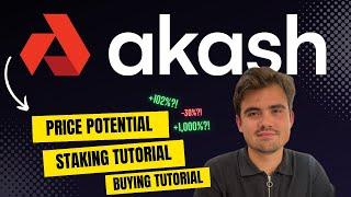 Akash Network: $AKT Price Potential & Staking Tutorial