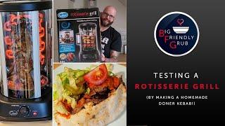 Testing a ROTISSERIE GRILL | Homemade Doner Kebab