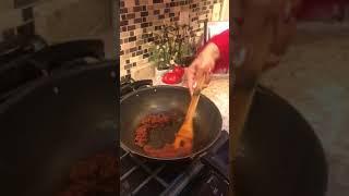 Anju (Neelu) Bhandari world Renowned Chef cooking Goat Curry