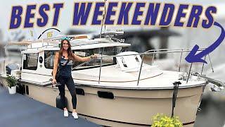 The BEST Weekender Boats of 2024!! | The Palm Beach Boat Show