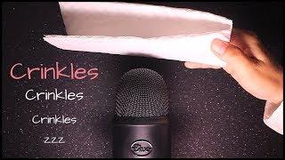 ASMR Delicate Crinkle Sounds (Plastic, Aluminium, Paper...) - No Talking