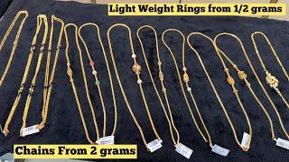 Light Weight 916 Gold Jewellery from Bangalore with Low Wastage & Making Charges ! shipping Avl