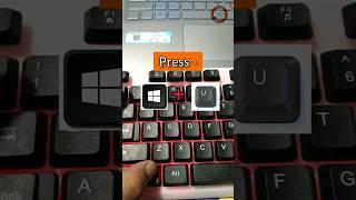 Open computer setting shortcut key | #shorts #youtubeshorts