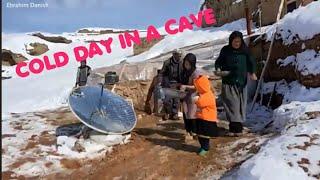 Cold winter day in a cave and cooking village style food |village life of Afghanistan -July 16, 2024