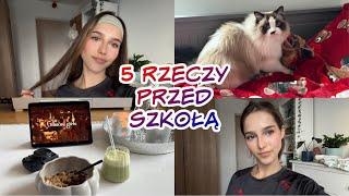 ️ 5 RZECZY PRZED SZKOŁĄ | Pusheen Girl