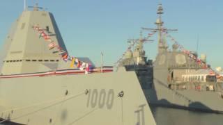 US Navy | USS Zumwalt DDG 1000 Destroyer Technological Marvel