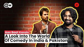 How is the World of Comedy in India and Pakistan? | Tabish Hashmi | Ravi Gupta | Aao Baat Karein