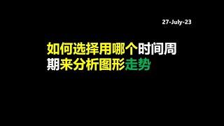 如何选择用哪个时间周期来分析图形走势 | SPX TSLA