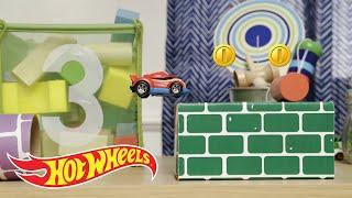 Super Mario Bros. Cars Stop Motion Action | @HotWheels