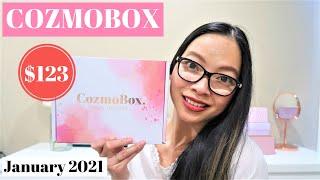 COZMOBOX JANUARY 2021 UNBOXING & REVIEW - AUSTRALIAN BEAUTY SUBSCRIPTION BOX WORTH $123 #cozmobox