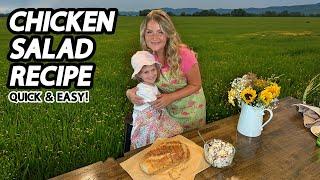 Cooking with Erin: Quick and Easy Delicious Chicken Salad Recipe!