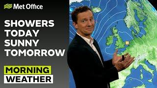 27/07/24 – Sunshine and showers for most – Morning Weather Forecast UK –Met Office Weather
