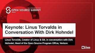 Keynote: Linus Torvalds, Creator of Linux & Git, in Conversation with Dirk Hohndel